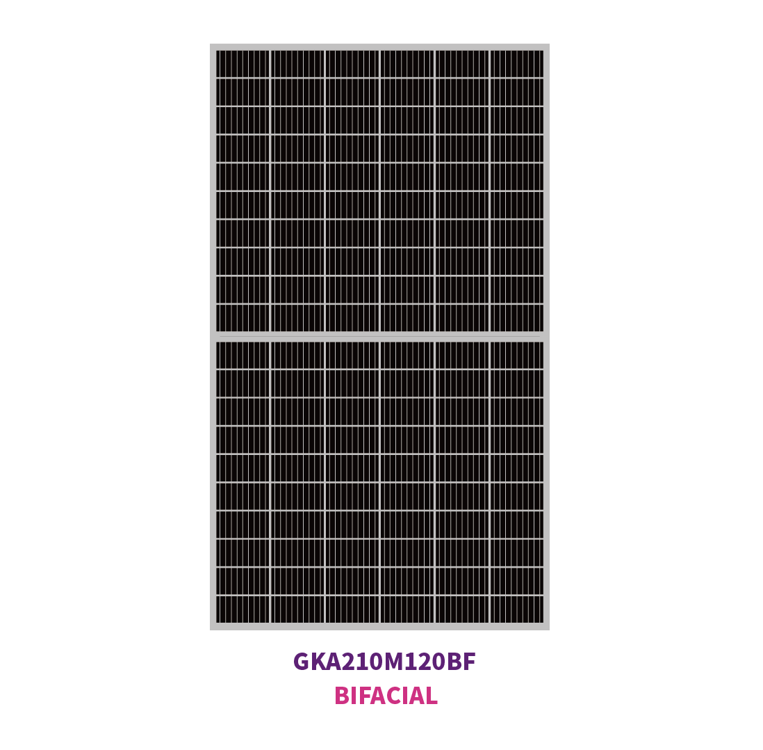 Paneles solares de uso comercial 610W para uso en el sistema solar de techo doméstico 