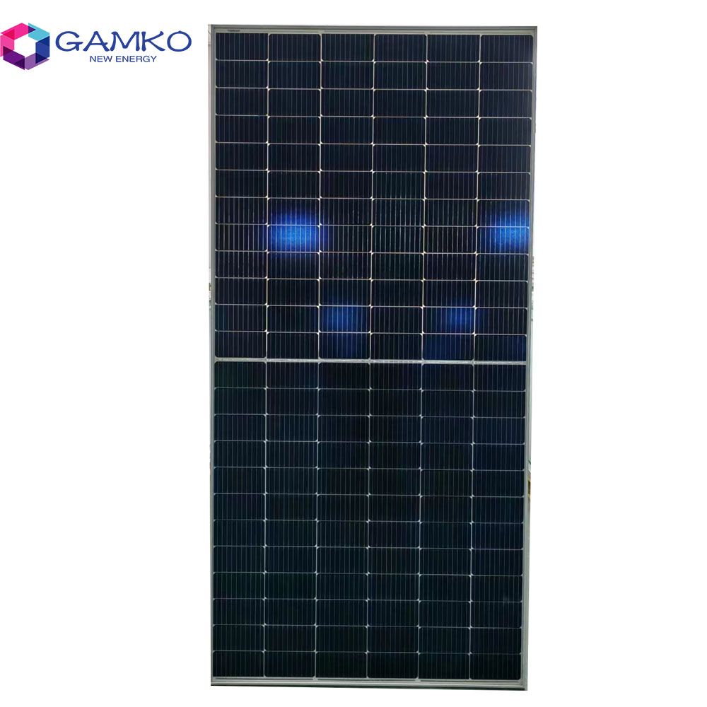 Módulo solar negro completo de cristal doble del panel solar de Perc del grado 535W hecho en China 