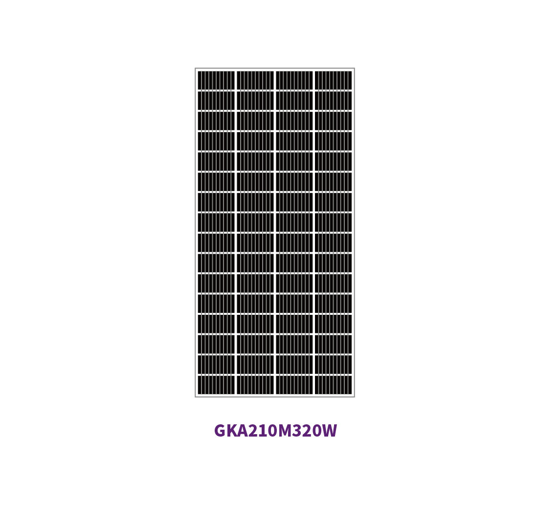 Panel solar 210mm MONO 36 celdas 360W 