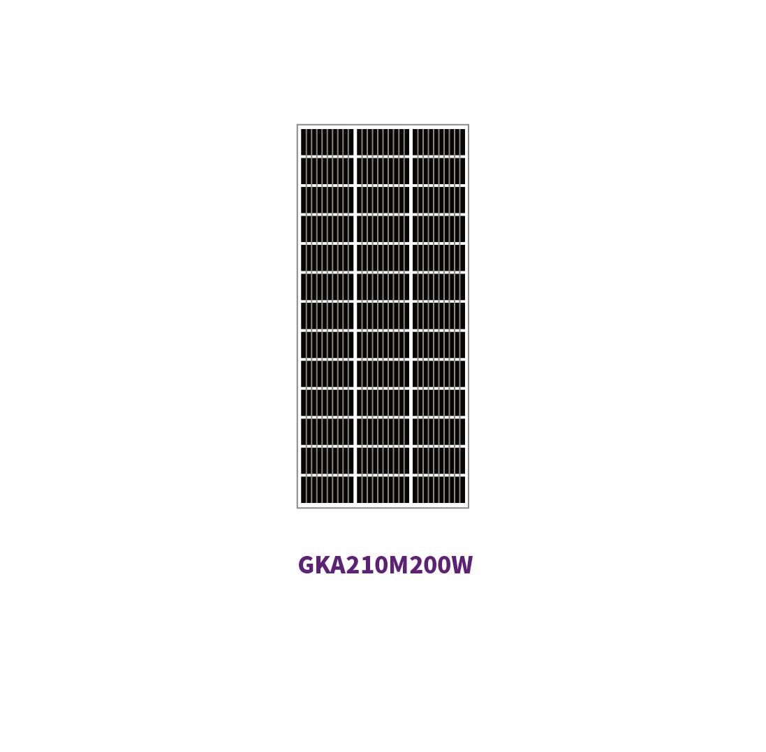 Panel solar 210mm MONO 36 celdas 360W 