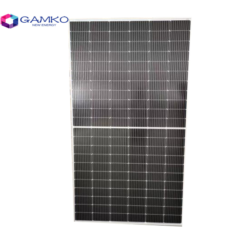 Excelente precio Bifacial 530w 182mm 132pcs panel solar de media celda paneles solares uso doméstico panel solar 510w 520w