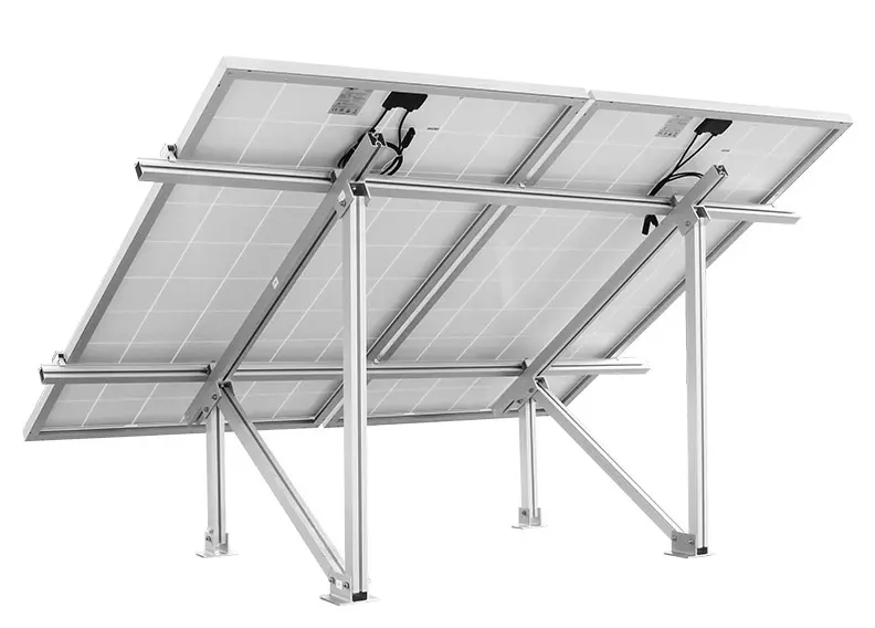 Soporte solar para sistema de montaje con accesorios de acero inoxidable