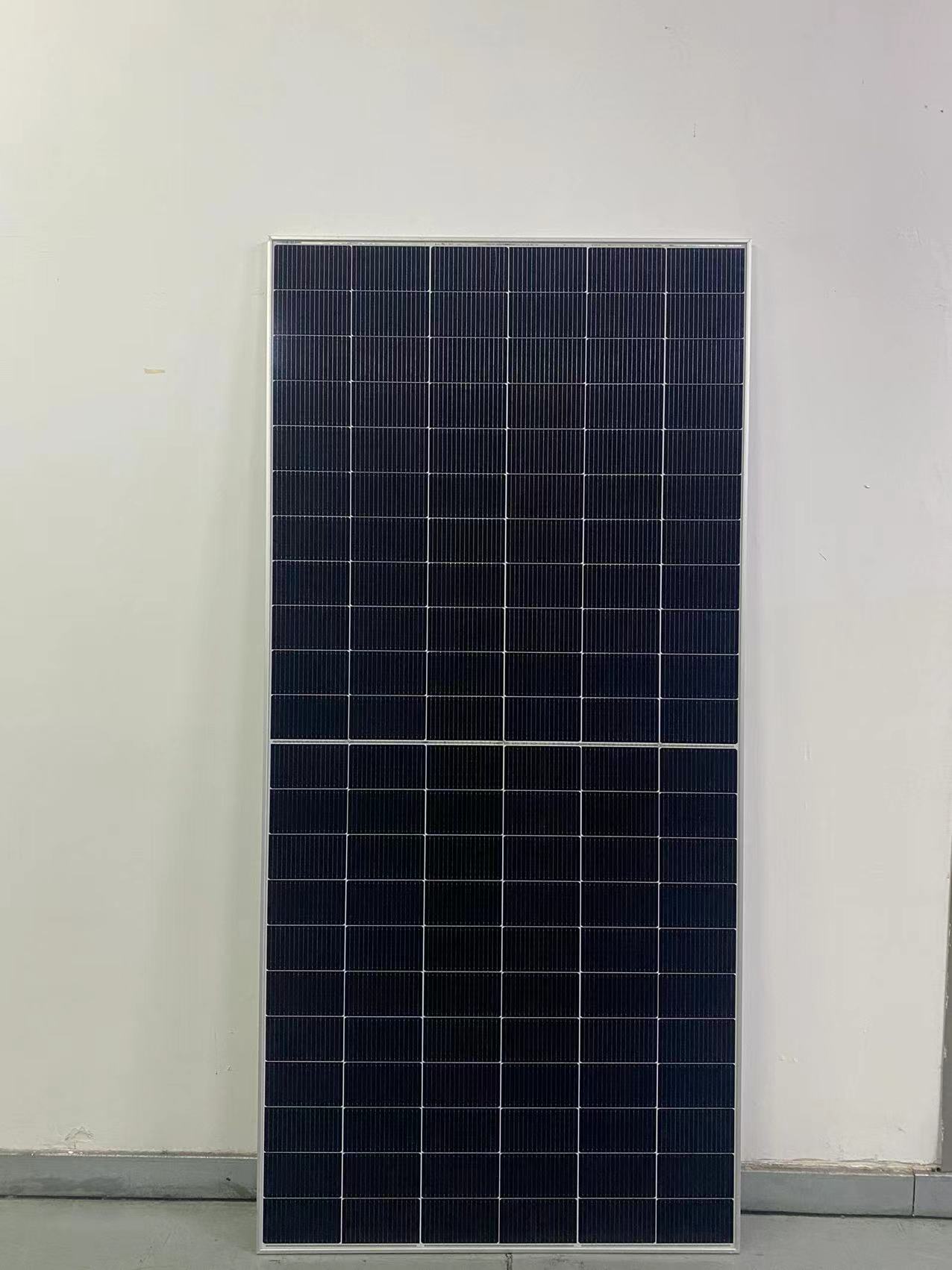 Nueva llegada 650W N tipo Panel Solar Tier1 célula solar bifacial módulo fotovoltaico de doble vidrio 630W 640W