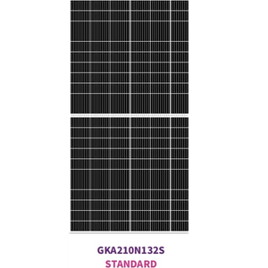 Panel solar bifacial de cristal doble del panel solar de 720W HJT con eficacia de alto rendimiento