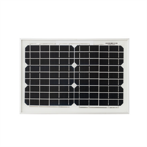 Panel solar mono de 10W con módulo solar portátil de células solares de 157 mm para farola solar