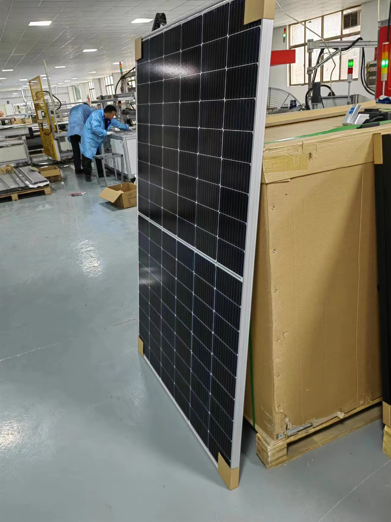 Panel solar mono de 400 W, paneles monocristalinos solares de media celda con 30 años de garantía