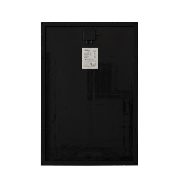 157 mm 36 células solares PERC pequeño panel solar 100 W panel solar negro completo mono para sistema de energía solar portátil